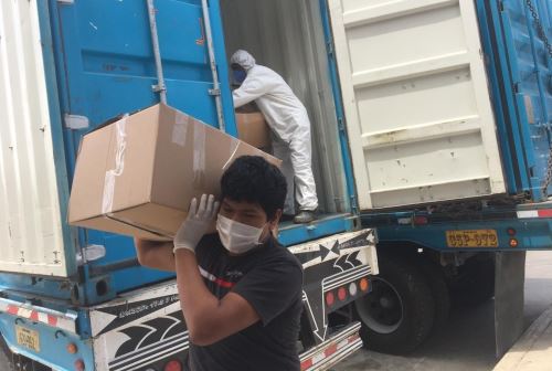 Minera entrega a municipios víveres para familias vulnerables al coronavirus