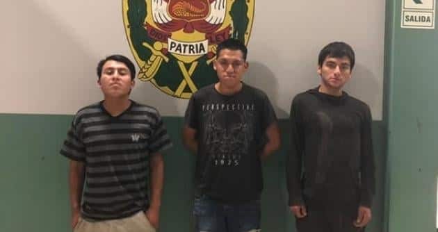 “Los Escurridizos de Casma” que robaban al paso utilizando un desarmador fueron enviados a prisión