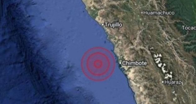 Nuevo sismo de 4.0 de magnitud se registró esta madrugada en Chimbote