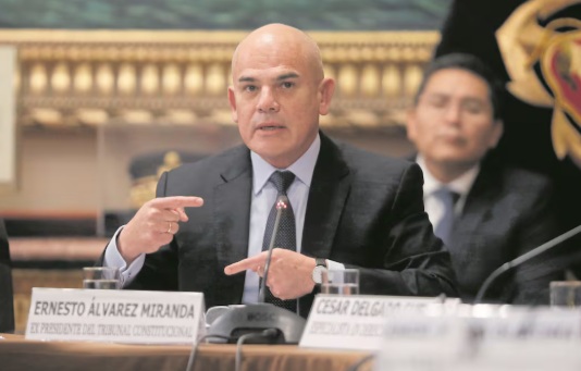 Ernesto Álvarez advierte que grupo de soberanía nacional busca salida de la Corte IDH