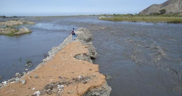Chimbote: siete puntos del río Santa sufrieron erosión por incremento de caudal