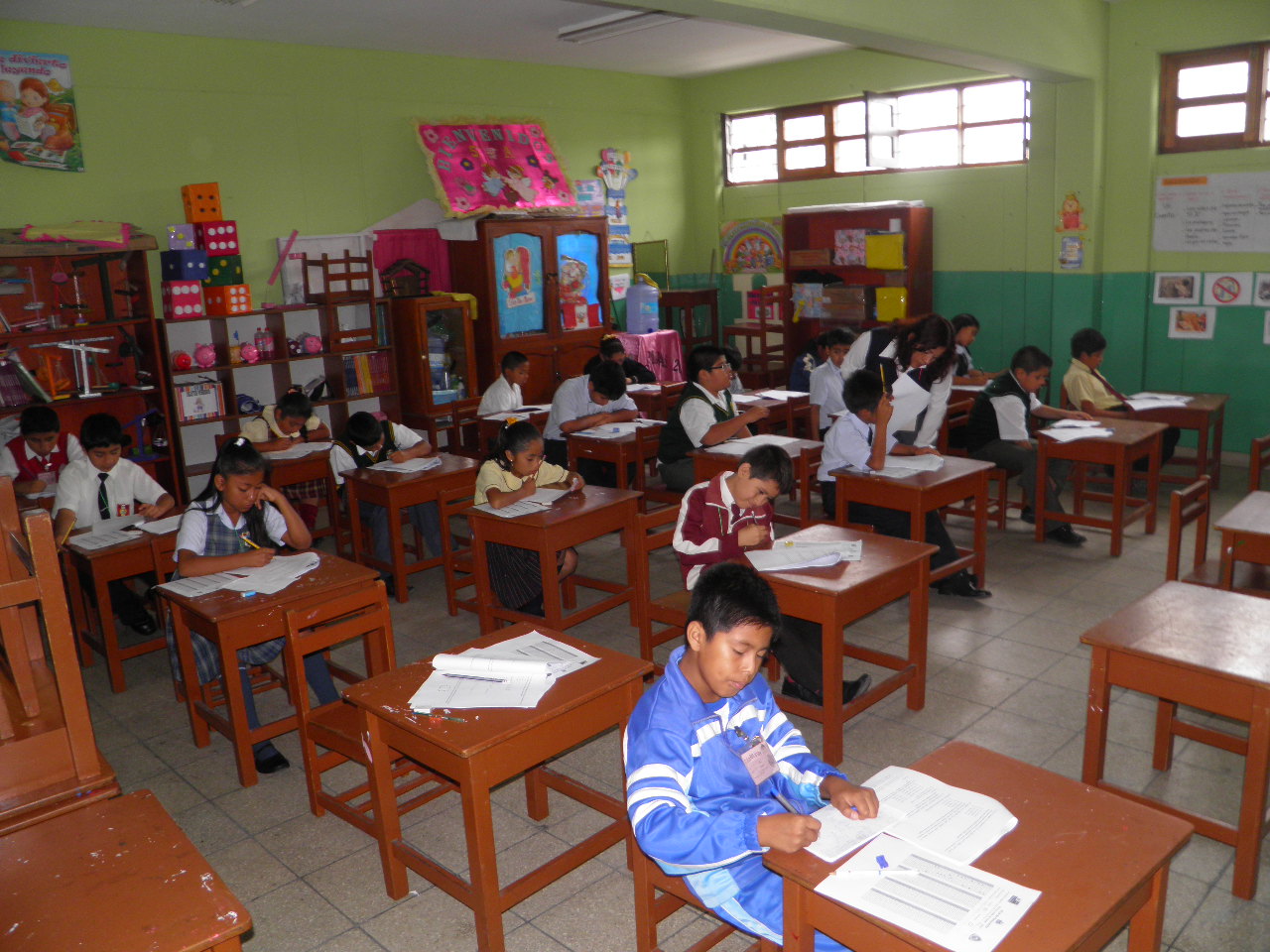 Chimbote: Escolares participaron de concurso "El Gran Reto es Saber 2015"