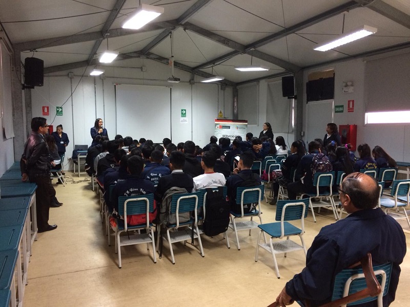 Corte del Santa capacitó a medio centenar de escolares en autoestima y violencia familiar