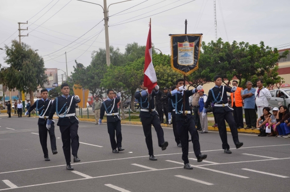 Nuevo Chimbote: colegio Atusparia ganó Concurso Provincial de Escoltas