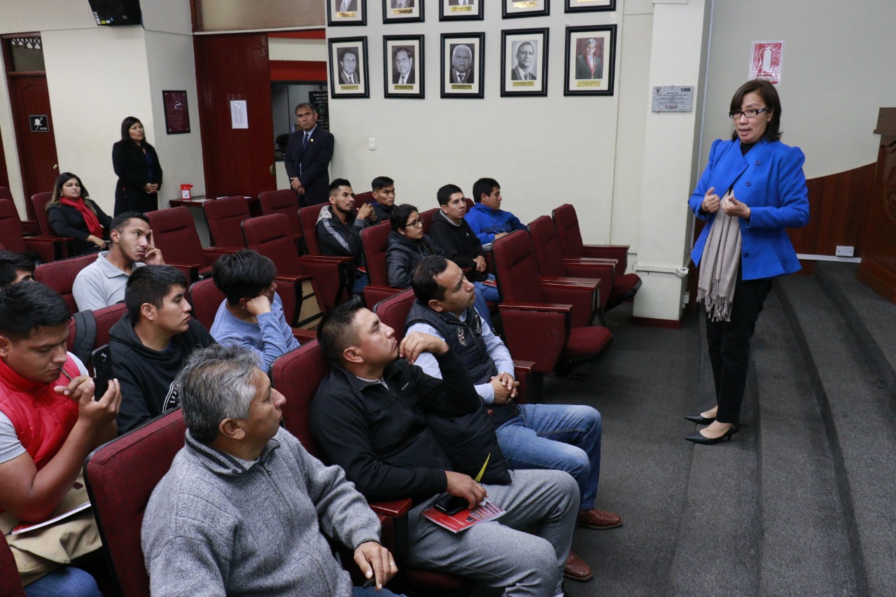 Chimbote: efectivos de Grupo Terna y Escuadrón Verde fueron capacitados en la Ley N°30364