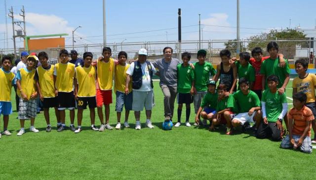    Comuna de Nuevo Chimbote descentraliza Escuelas Deportivas