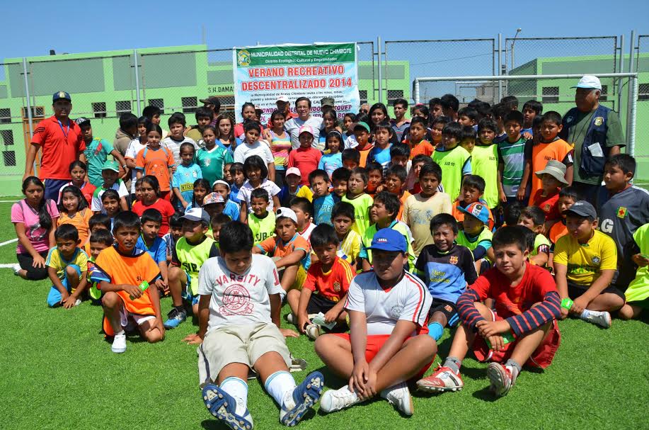 Nuevo Chimbote: Escuelas deportivas continuarán todo el año