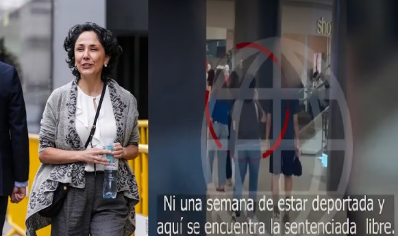 Nadine Heredia se pasea en centro comercial en Sao Paulo tras recibir “asilo humanitario”