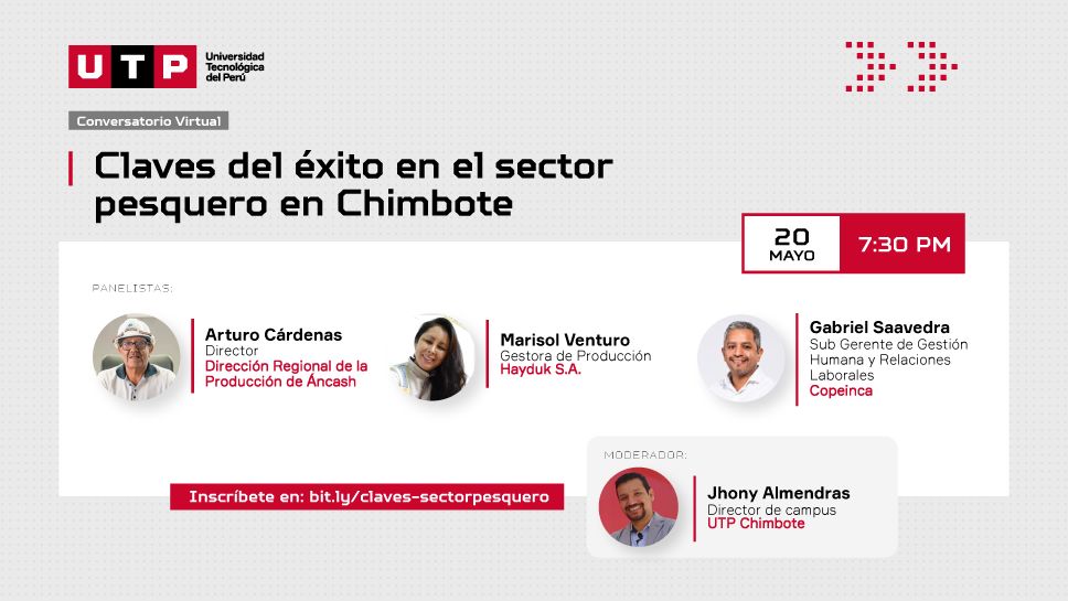 Especialistas analizarán claves del éxito en el sector pesquero en Chimbote