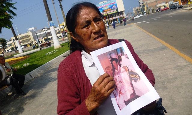 Humilde mujer busca a su esposo desaparecido el pasado lunes