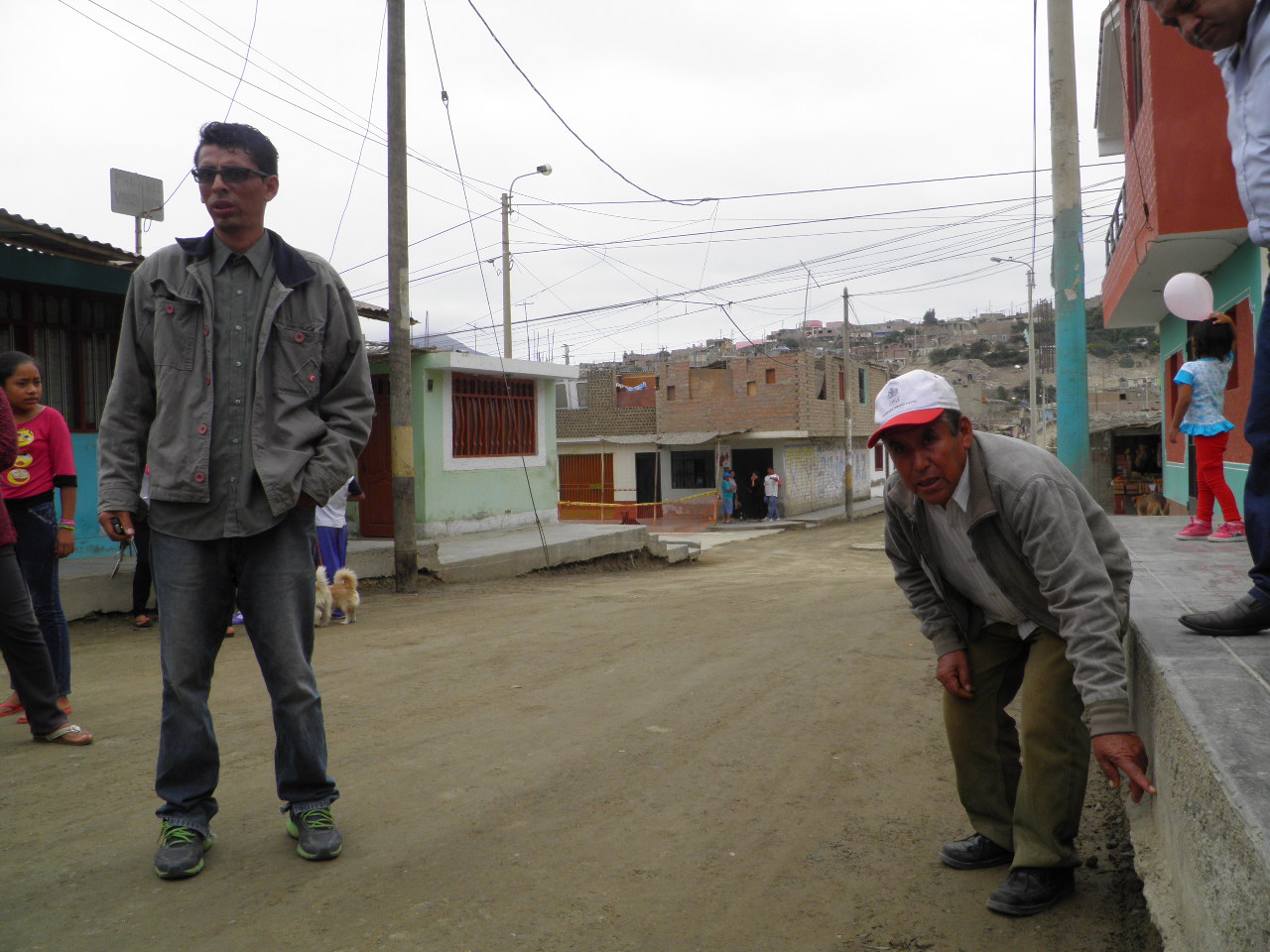 Chimbote: Vecinos advierten deficiencias en ejecución de obra en “Esperanza Baja”