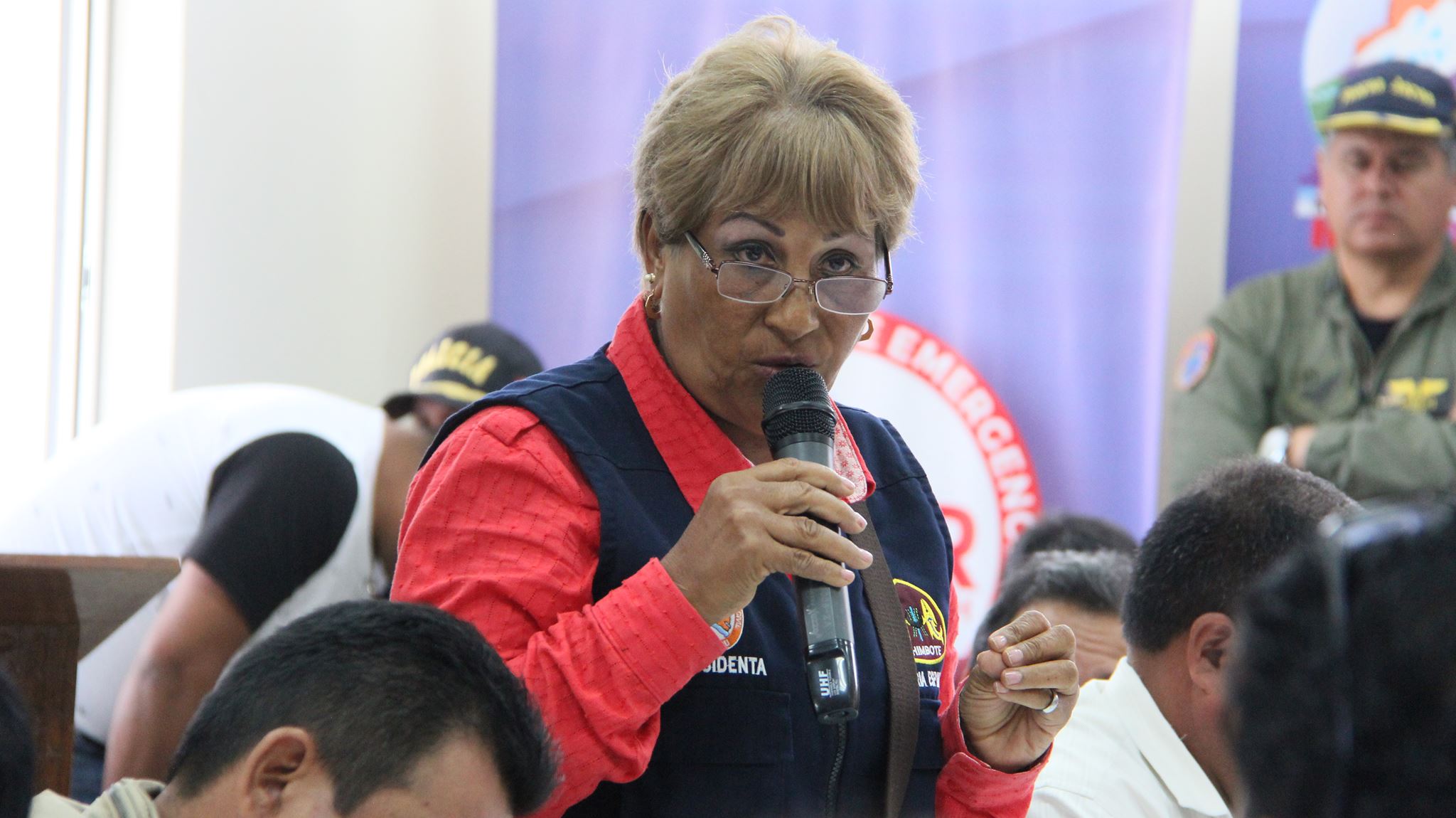 Victoria Espinoza exhorta a gobernador de Áncash que informe de la ayuda humanitaria que realiza