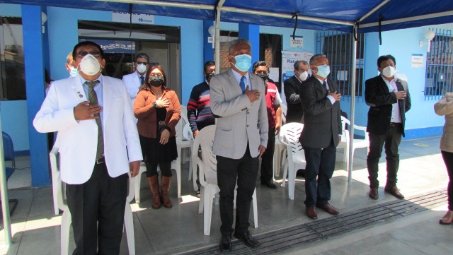 EsSalud de Coishco rinde homenaje a médicos y trabajadores que murieron por el covid-19