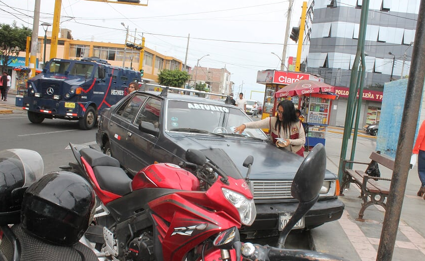Chimbote: conductores no respetan estacionamientos reservados para personas con discapacidad