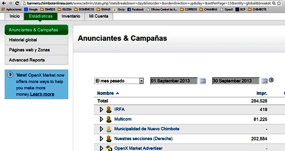 Chimbotenlinea.com alcanza top de lectoría de más de 9,400 visitas diarias