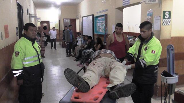 Chimbote: Delincuente dispara cuatro balazos contra estibador en “Miraflores Alto”