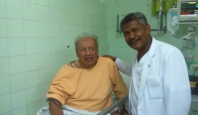   Luego de una semana internado Estuardo Díaz sería dado de alta el viernes