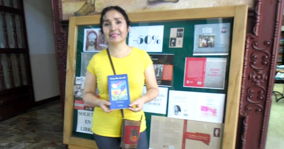Escritora chimbotana Eva Velásquez presenta libro de cuentos en Lima