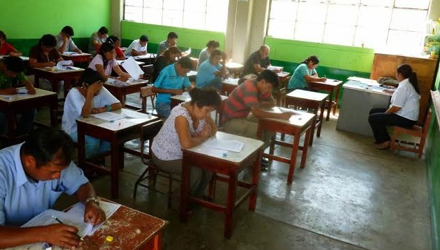 Mañana es el primer examen nacional de ascenso docente