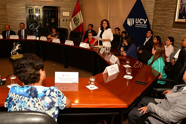 Chimbote: Sineace realiza  visita de evaluación externa a la carrera de Psicología en la UCV