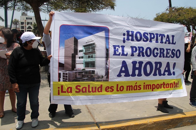 Evalúan incluir hospital El Progreso en paquete de obras para acelerar su construcción