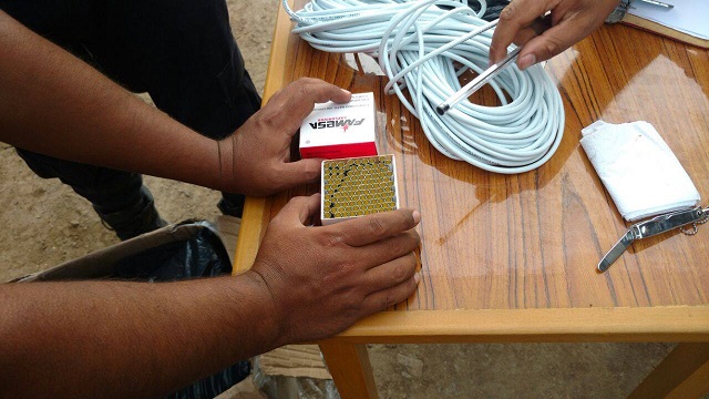 Intervienen a 4 sujetos que trasladaban 98 cartuchos de dinamita y otros explosivos en Huarmey