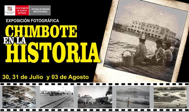 Corte del Santa realizará exposición fotográfica "Chimbote en la historia" 
