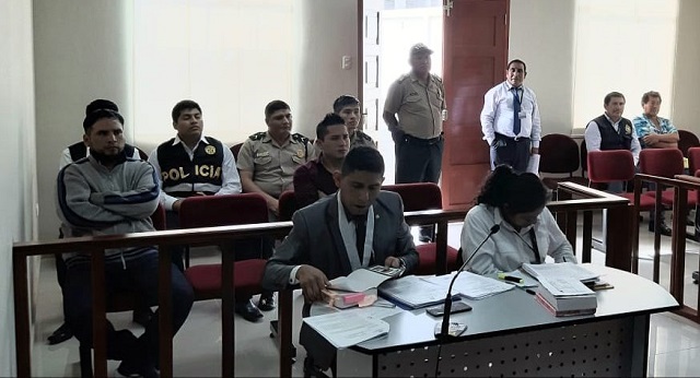 Juzgado Penal Colegiado sentencia a 10 años de cárcel a dos extorsionadores en Huarmey
