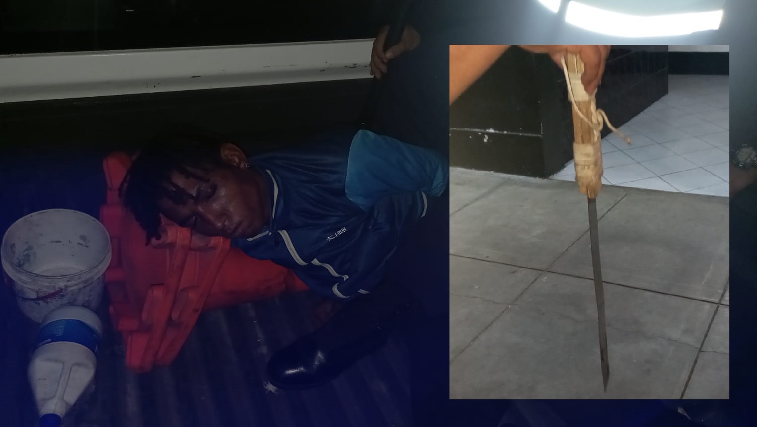 Detienen a sujeto venezolano por acuchillar a poblador en Chimbote