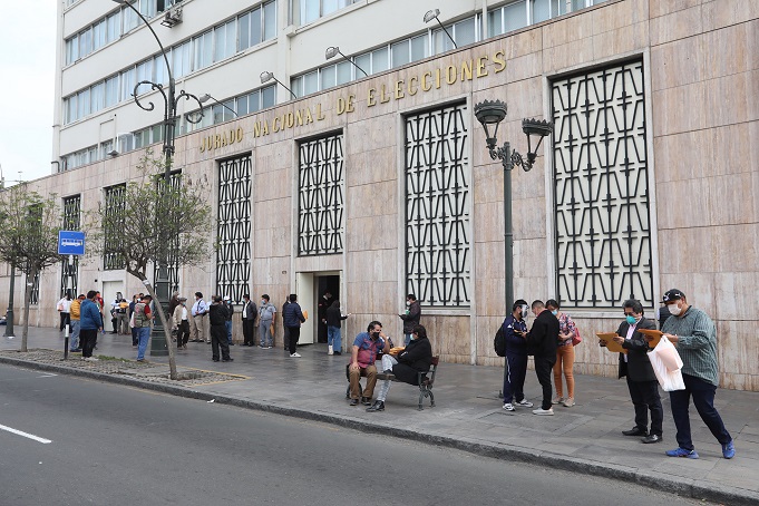 JNE retoma revisión de apelaciones de pedidos de nulidad