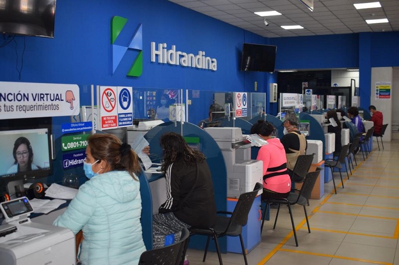 Hidrandina sigue ofreciendo facilidades de pago en recibos pendientes