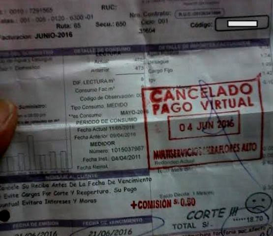 Sedachimbote alerta a usuarios a tener cuidado con falsos centros de recaudación