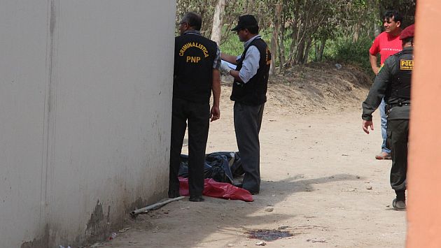 Balacera deja una persona fallecía en pueblo joven Antenor Orrego