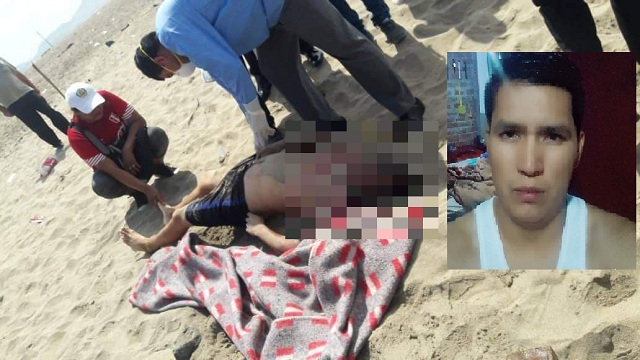 Joven muere ahogado en peligrosa playa Campamento Atahualpa en Nuevo Chimbote