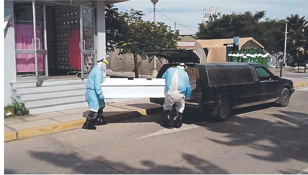 Dos varones de Moro y Nuevo Chimbote fallecieron con covid-19 y víctimas mortales suman 341 en Áncash