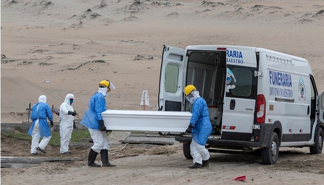 Diecisiete mueren con covid-19 en Áncash, donde la pandemia ha causado el deceso de 935 personas