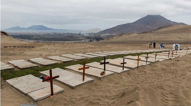 Dieciséis mueren con covid-19 en Áncash, donde la pandemia ha causado la muerte de 979 pacientes