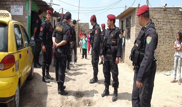 Casma: Capturan a familia dedicada a la micro-comercialización de drogas