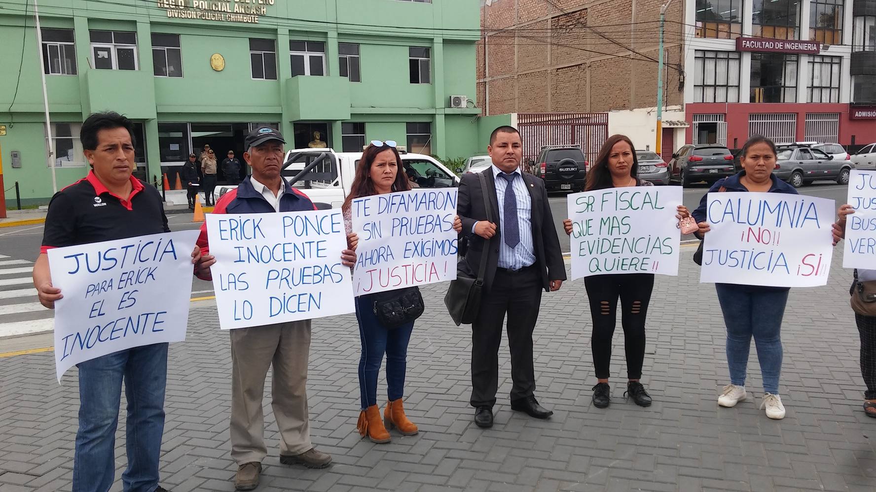 Familiares piden que se varíe orden de detención para presunto violador de niña en Nuevo Chimbote