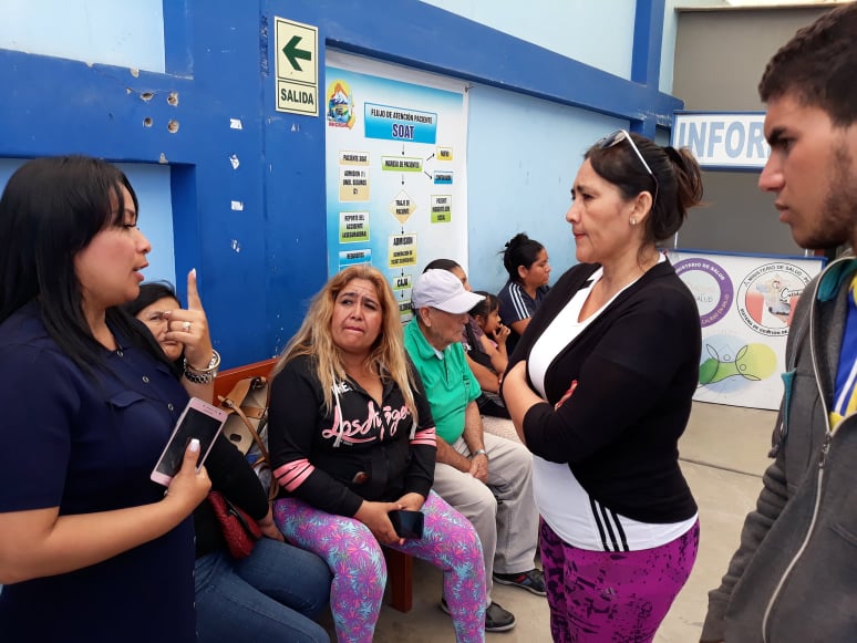 Chimbote: familiares de accidentados de choque en Guadalupito piden ayuda 