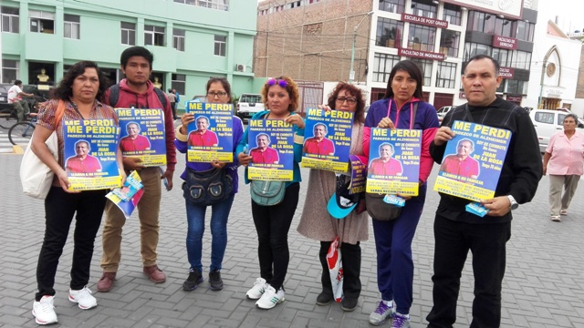 Septuagenario que padece de Alzheimer lleva 9 días desaparecido en Chimbote