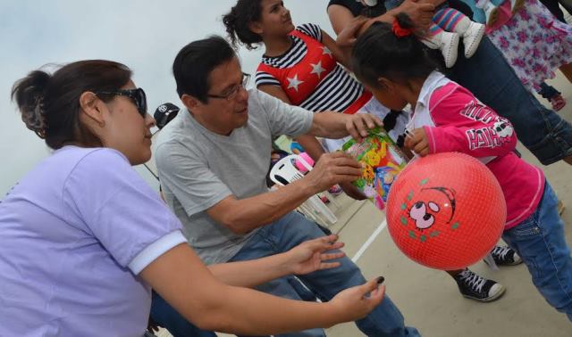 Familias de internos de Cambio Puente celebran la Navidad junto a alcalde sureño