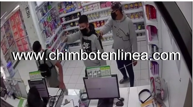 Farmacia es blanco de la delincuencia, por sexta vez la asaltan a mano armada en Chimbote