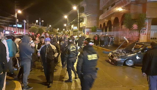 Joven conductor muere y peatón resulta herido de gravedad en fatal accidente en Huaraz (Áncash)