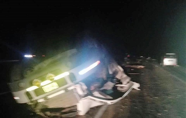 Tragedia en Huarmey: Choque frontal de tráiler y camioneta deja como saldo 1 muerto y 4 heridos