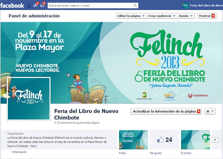Feria del Libro 2013 ya está en Facebook
