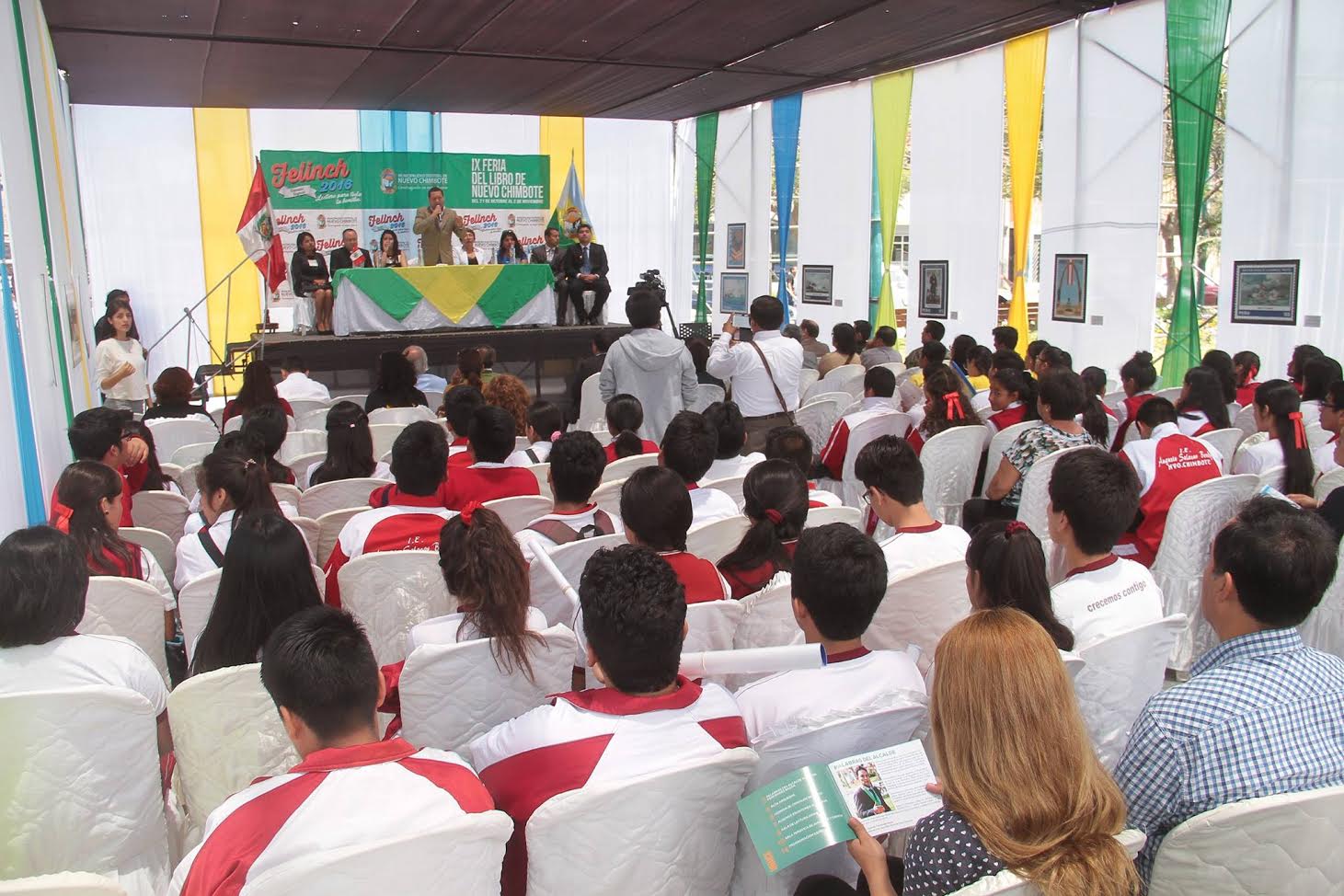 IX Feria del Libro de Nuevo Chimbote se realizará hasta el 2 de noviembre