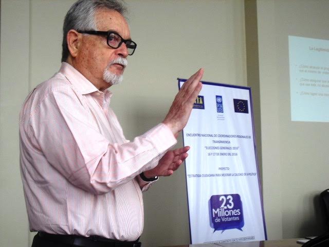 Felipe Ortiz afirma que Transparencia trascenderá a la observación electoral