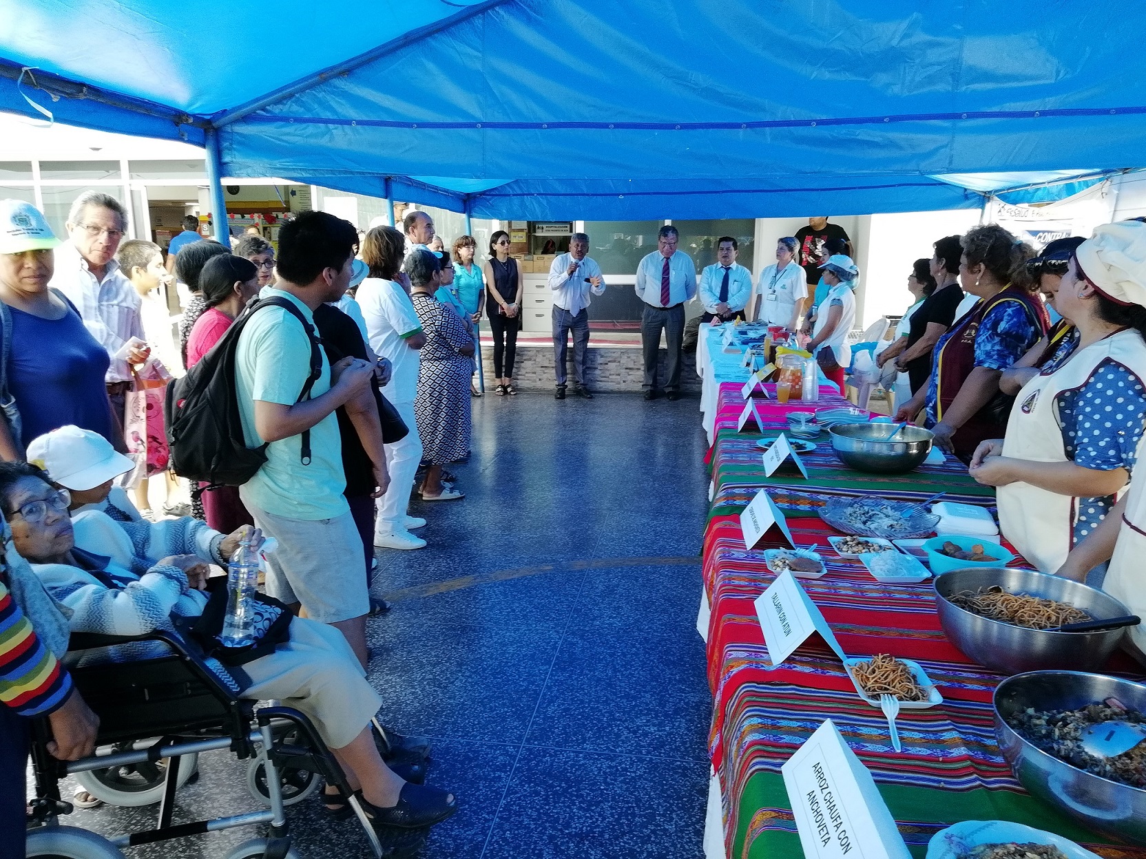 Realizan feria de alimentos para combatir la anemia en Chimbote