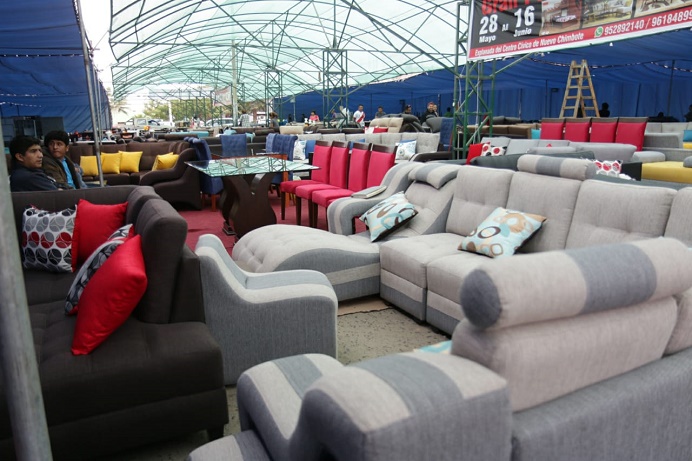 Nuevo Chimbote: inauguraron Feria Nacional del Mueble por 24° del distrito